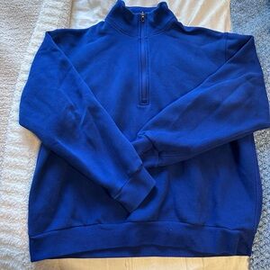 Lululemon blue steady state quarter zip